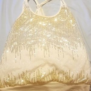 White shirt  tank top!